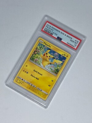 2019 Pokemon Hidden Fates PIKACHU #19 - GEM MINT PSA 10 - Perfect