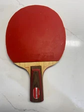 Stiga Clipper Wood C-pen table tennis racket / hurricane III & Friendship pips