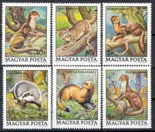 HUNGARY - 1979. Protected Animals - MNH