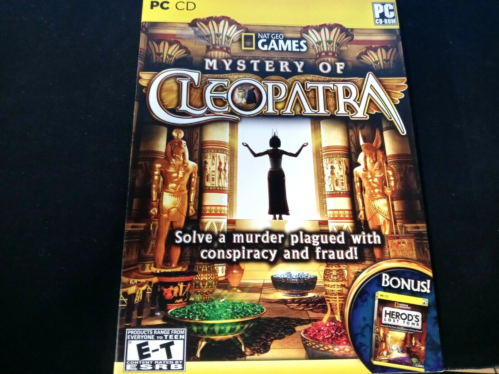 NatGeo Games: Mystery of Cleopatra (PC, 2010) Complete | eBay