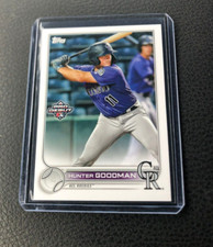 Hunter Goodman 2022 Topps Pro Debut Rookie