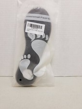 Happystep Cotton Terry Cloth Insoles Womens Size 5 - 1 Black  1 White