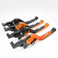 For KTM Duke 125 200 250 390 RC125 RC200 RC390 CNC Extendable Adjustable Lever