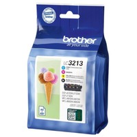 Brother LC-3213VALDR Tintenpatrone Multipack Bk,C,M,Y, 400 Seiten Iso Iec 1975