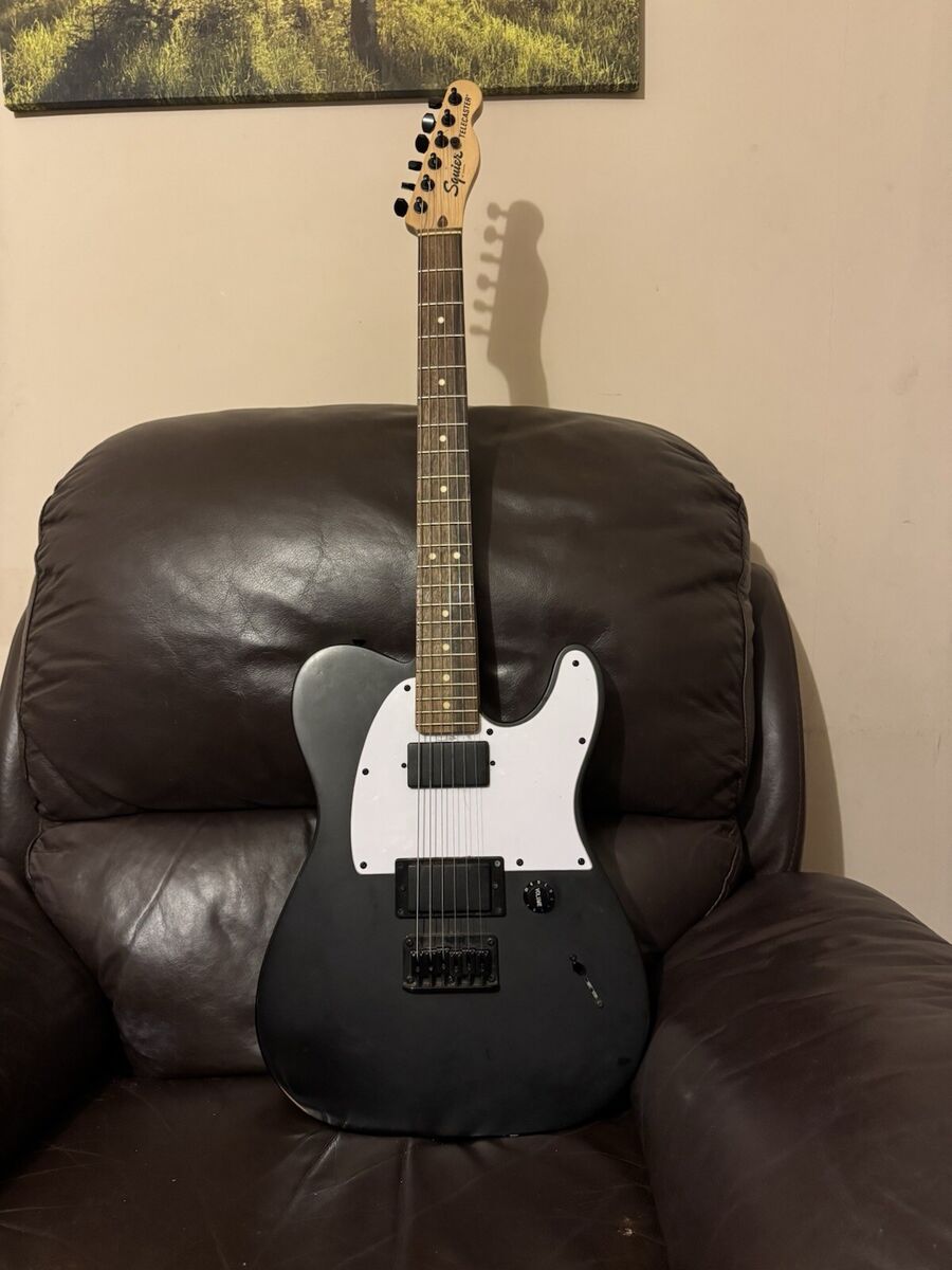 Fender Squier Jim Root Telecaster Electric Guitar 2012 Flat Black