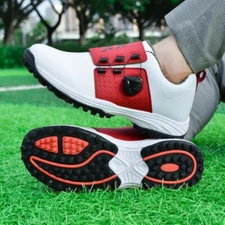 Men Professional Golf Shoes Outdoor Fast Lacing Golf Shoes Casual Walking Shoes 