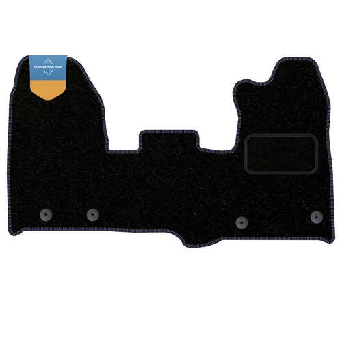 Fits Ford Transit Custom 2015-2023 Tailored Van Floor Mat with Stitched Edge