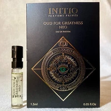 Initio Oud for Greatness NEO Eau de Parfum Sample Spray .05oz 1.5ml 2024 Release
