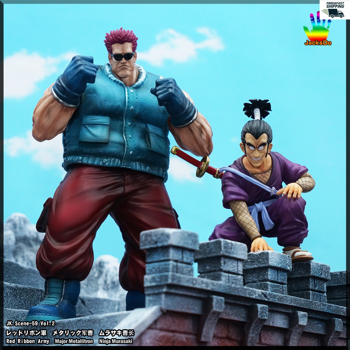 JacksDo Red Ribbon Army 2 Major Metallitron Model Ninja Murasaki