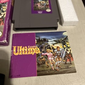 Ultima: Exodus (Nintendo Entertainment System, 1989) NES CIB COMPLETE