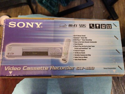 Sony SLV-N88 VHS VCR Brand New in an original box factory sealed