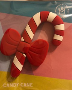 candy cane teether