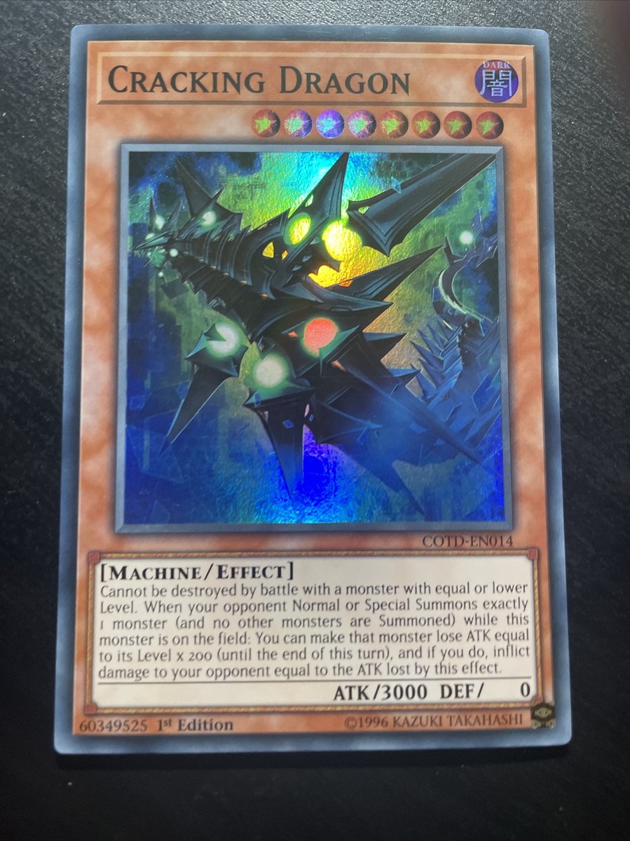 cracking dragon deck yugioh | Yu-Gi-Oh! Wiki You can make that monster lose ATK equal to its Level x 200 (until the end of this turn) Yugioh! Cracking Dragon - COTD-EN014