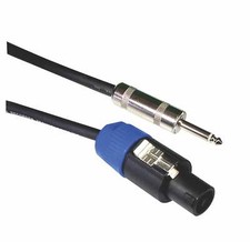 1/4 inch to SPEAK-ON 2 Conductor, 16 awg Pro Audio Speaker Cable