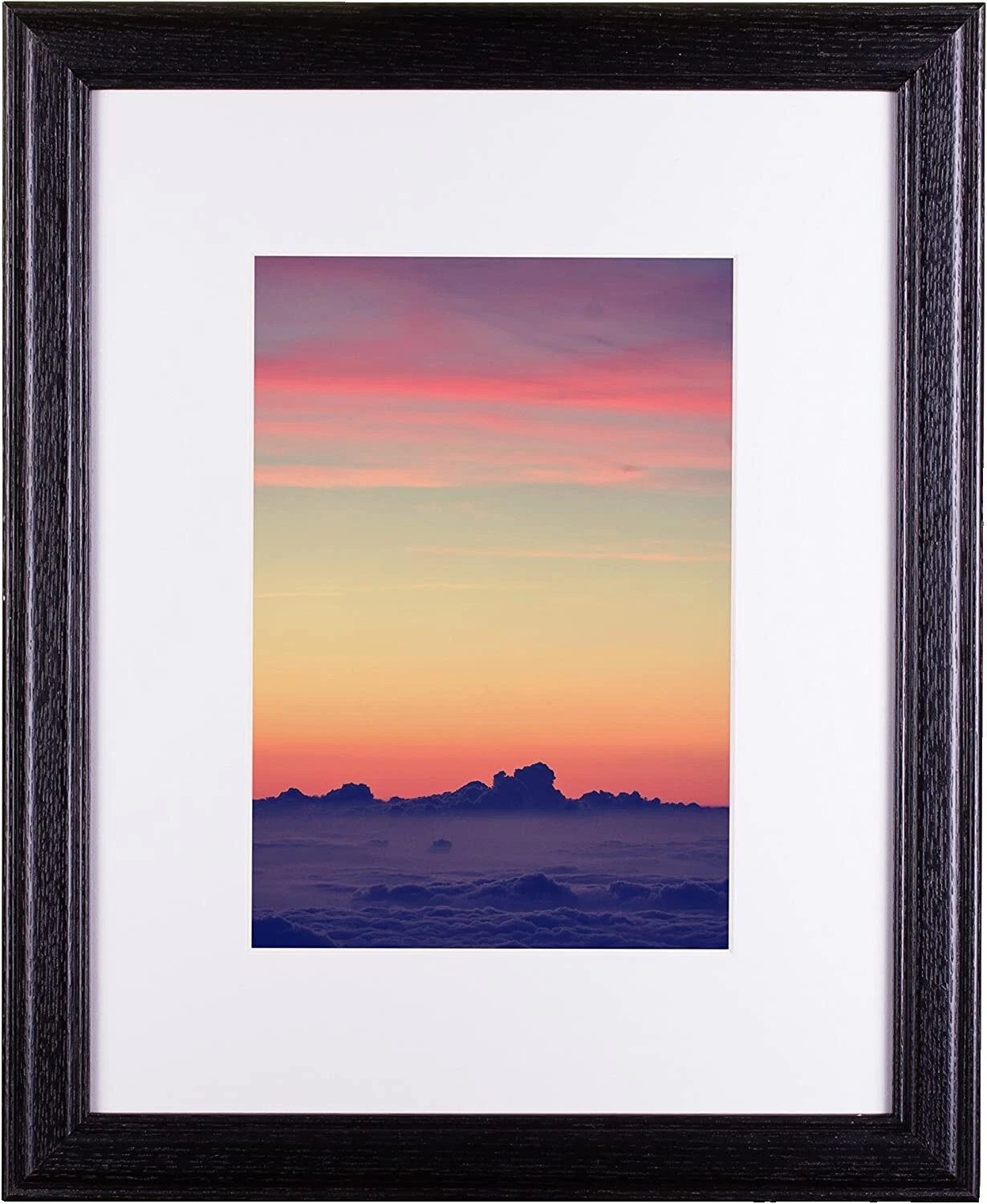 Boda rectángulo de madera Marcos de Fotos