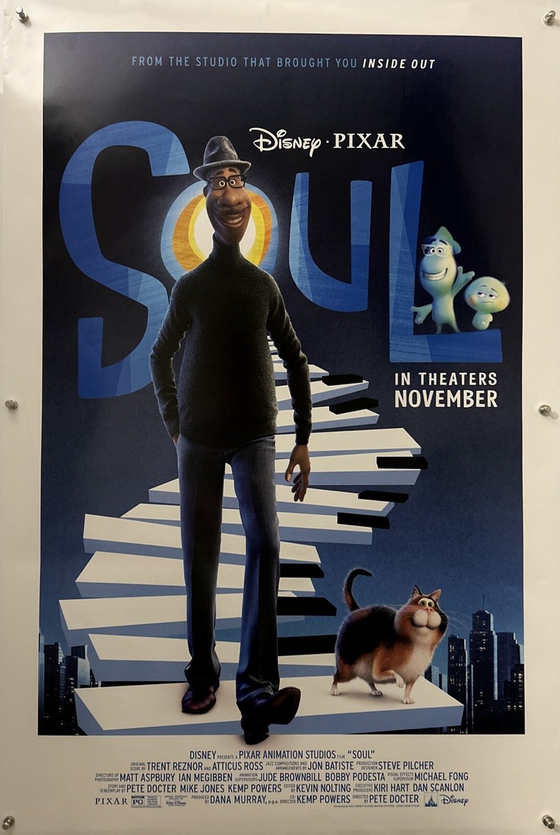 SOUL Original One Sheet Movie Poster 2020 DISNEY/PIXAR