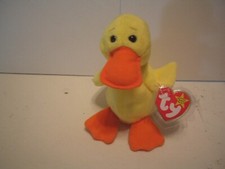 TY Beanie Babies Rare Retired "Quackers" Style 4024 1994/1993 MINT CONDITION 