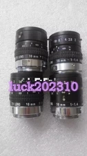 1PC USED  COSMICAR PENTAX TV LENS 16MM 1：1.4   #YY