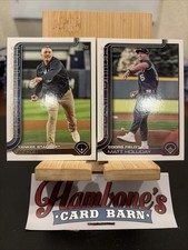 2025 Topps Update Andy Petite Matt Holliday First Pitch 2 Card Lot