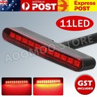 Universal Mini 11 LED Motorcycle Tail Light Rear Stop Running Brake Lamp 12V OZ