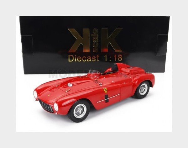 KK-SCALE KKDC181241 Ferrari 375 Plus 5.0L V12 Spider 1954 Rot 1/18-image