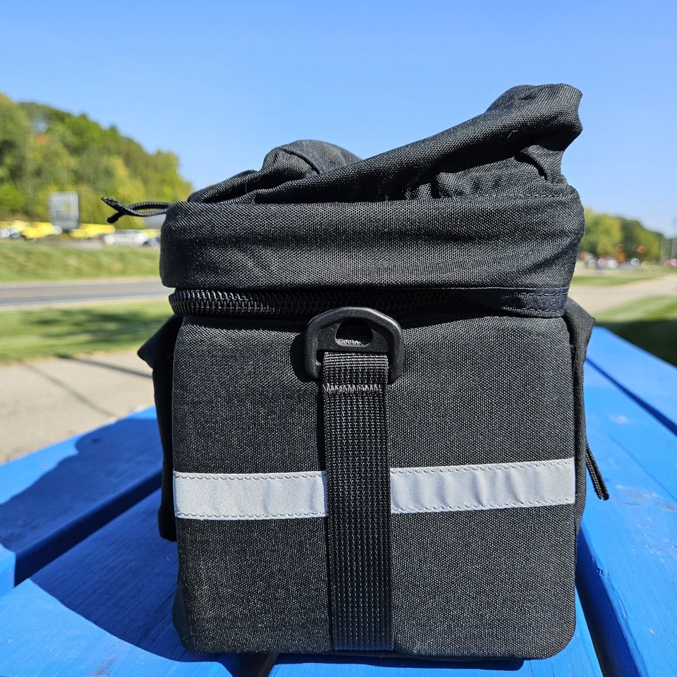 VTG Jandd Mountaineering Bicycle Touring Set, Handlebar, Rear Rack, & Saddle Bag - Image 3 of 4