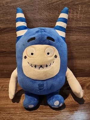 Oddbods Cartoon Stuffed Plush Toy Soft Blue Pogo 13'' Used