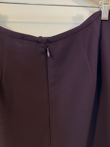 Traje de esquina informal de colección de 2 piezas para mujer talla 14 chaqueta y falda púrpura - Imagen 11 de 12