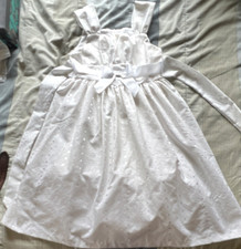Bonnie Jean White Formal Flower Girl First Communion Dress Size 14 R45200