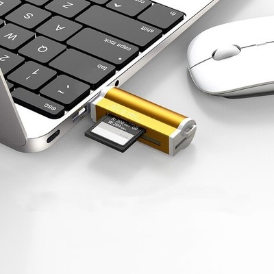 USB Speicherkartenleser Adapter All In One für Micro SD MMC SDHC TF M2 MS Duo