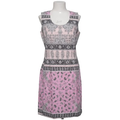 Black Rose, Kleid, Größe: 42, Pink/Schwarz/Weiß, Baumwolle, Medaillon #ODY