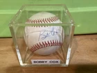 HOF Manager Bobby Cox Signed William White NL Baseball With JSA COA