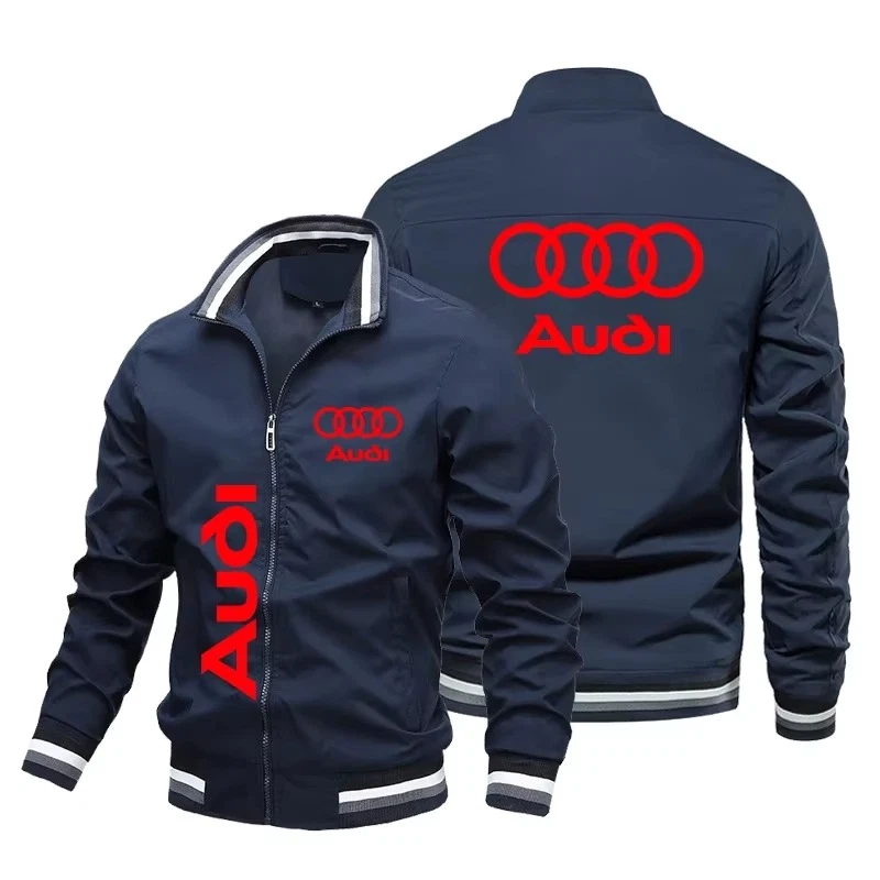 Chaqueta informal con logotipo de coche Audi para hombre Foto 4 de 4