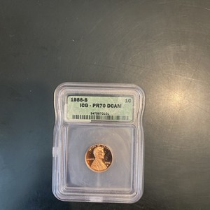 1986-S ICG PR70 DCAM Lincoln cent