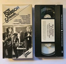 Roy Orbison &Friends Black & White Night HBO Super Sessions Live 1988  VHS