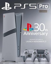 Console 30th Anniversary PS5 Pro Edition limitée 12300 exemplaires - NEUF SCELLÉ