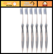 "Flossing Toothbrush for Adults - Choose Your Color, 6 Pack, Grey Option"