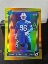 2021 Donruss Football Premium Gold Press Proof #306 Carlos 'Boogie