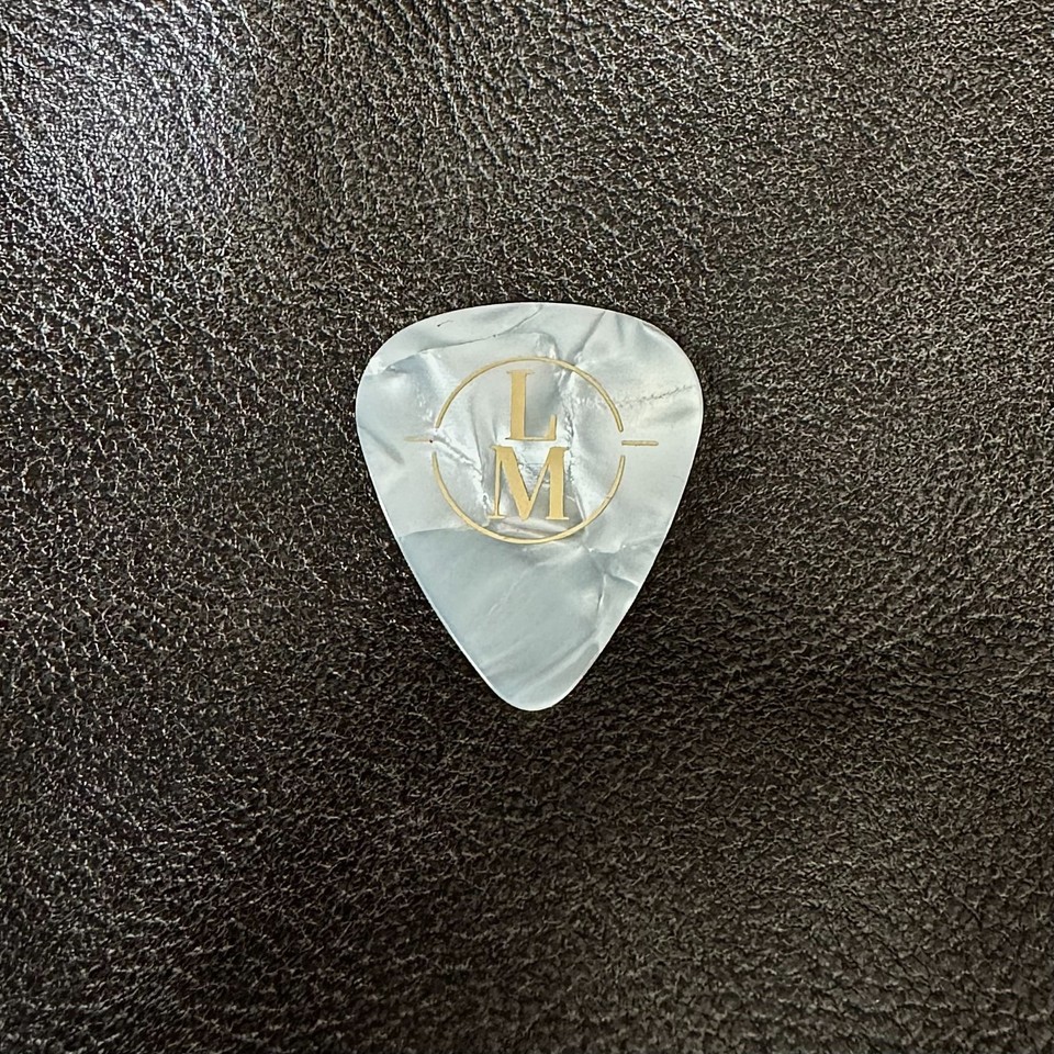 Luis Miguel - Kiko Cibrian - Guitar Pick (Pearl Pick/Gold Ink) | eBay