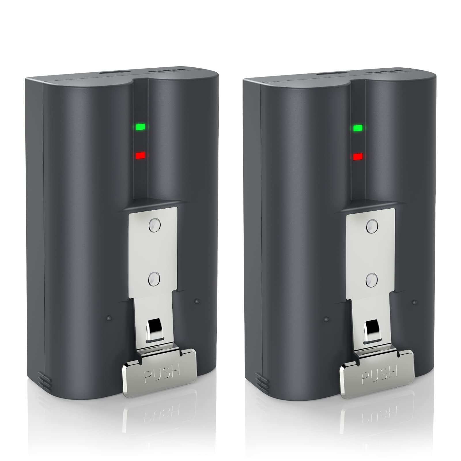 Ring Doorbell & Cam Battery Pack - 6040mAh 2-Pack for Video Doorbell 2/3/4, 3 Plus, Stick Up Cam 2/3 Gen-image
