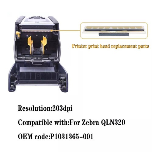 203dpi Thermal Printhead For Label Printing Stable Performance Standard Size - Afbeelding 3 van 9