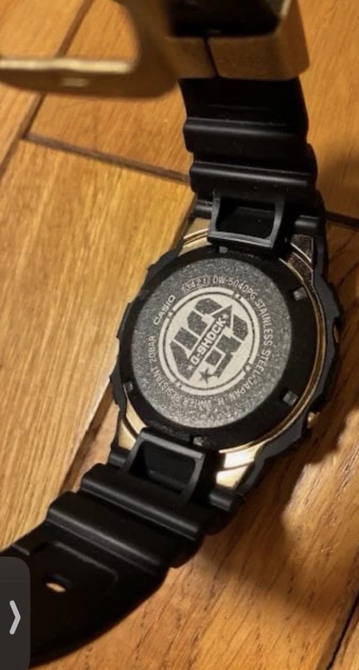 CASIO G-SHOCK DW-5040PG-1JR 40º Aniversário Do Japão - Imagem 3 de 4