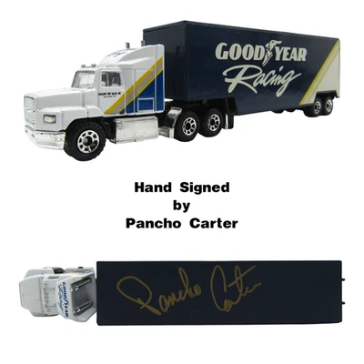Matchbox GoodYear Racing Super Star Transporters Truck Autographed Pancho Carter - Image 1 of 4
