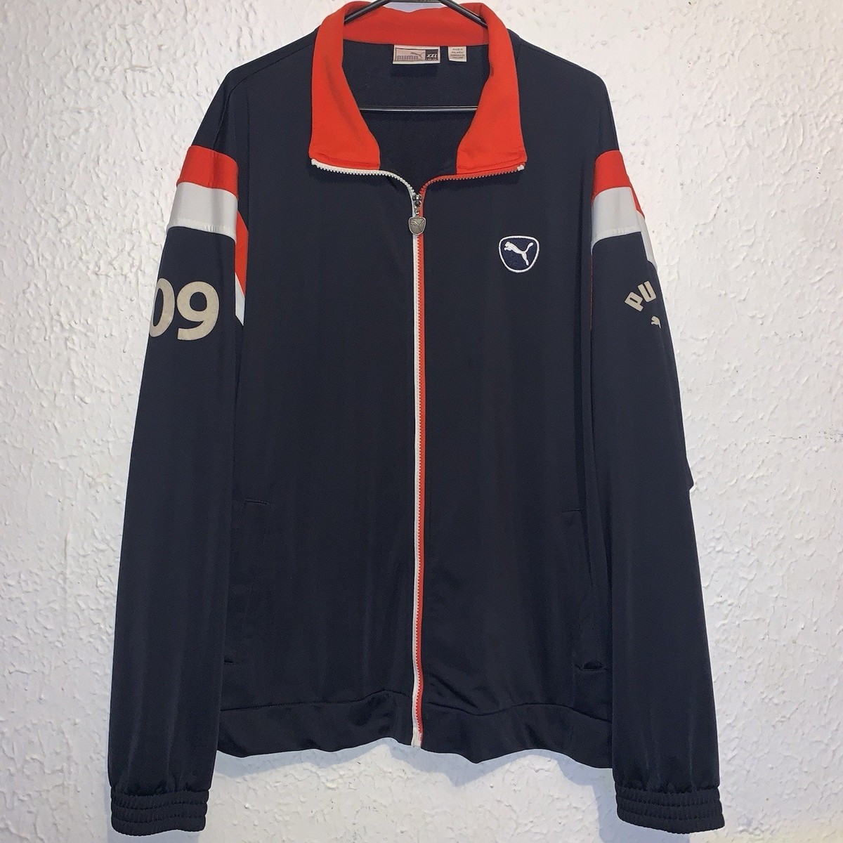 Y2K Puma Mens Full Zip 09 Colorblock Training Tracksuit Track