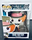 Funko Pop Disney Mad Hatter #177 Alice in Wonderland Vinyl Figure w/ Box Wear