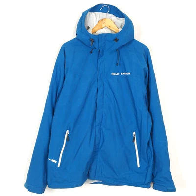 Veste homme HELLY HANSEN taille XL à capuche bleue doublée maille polyamide - Photo 1/4