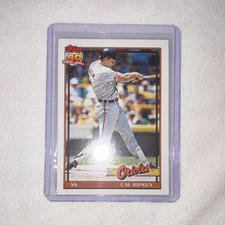Topps Cal Ripken #150 Baltimore Orioles 1991 40 Years Baseball Trading Card