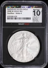 2008-W $1 Burnished American Silver Eagle 1 oz | NGC VaultBox Series 4