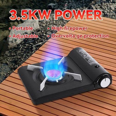 REDSUN F8 Windproof Butane Gas Stove Portable High Temp Resistant Burner w/ Case