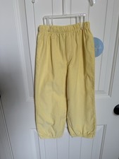 NWT Boys Little English Yellow Corduroy Banded Pants Size 4T Easter Spring